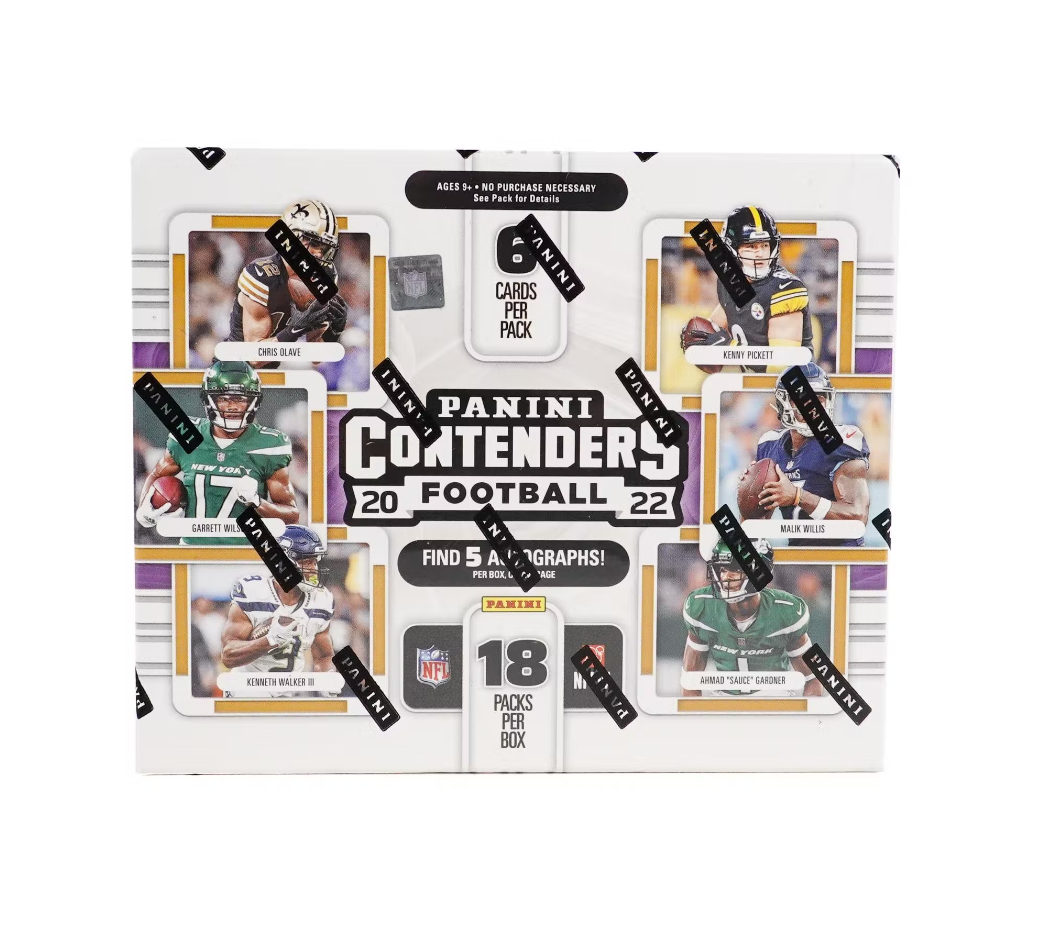s680129065388134146_p3979_i8_w1054 2022 Panini Contenders Football Hobby Box - Image 1