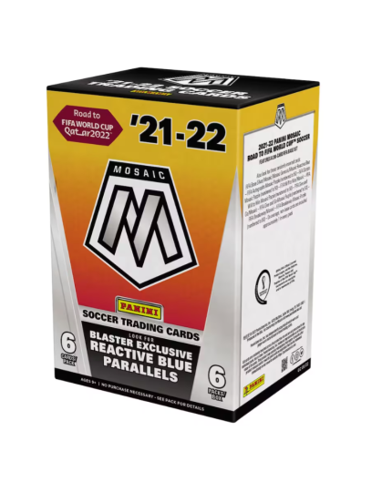 2021-22 Mosaic Road To FIFA World Cup Fanatics Exclusive Blaster Box