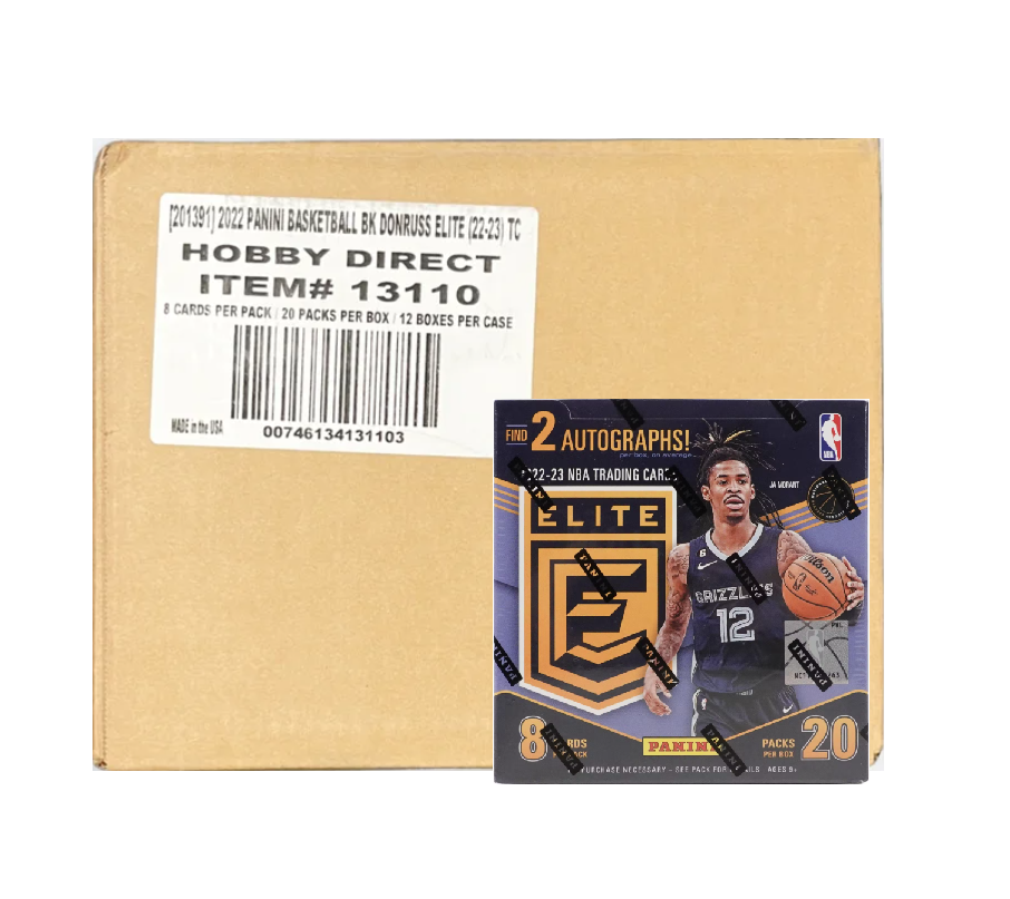 s680129065388134146_p4017_i2_w906 2022-23 Panini Donruss Elite Basketball 12 Box Case - Image 1