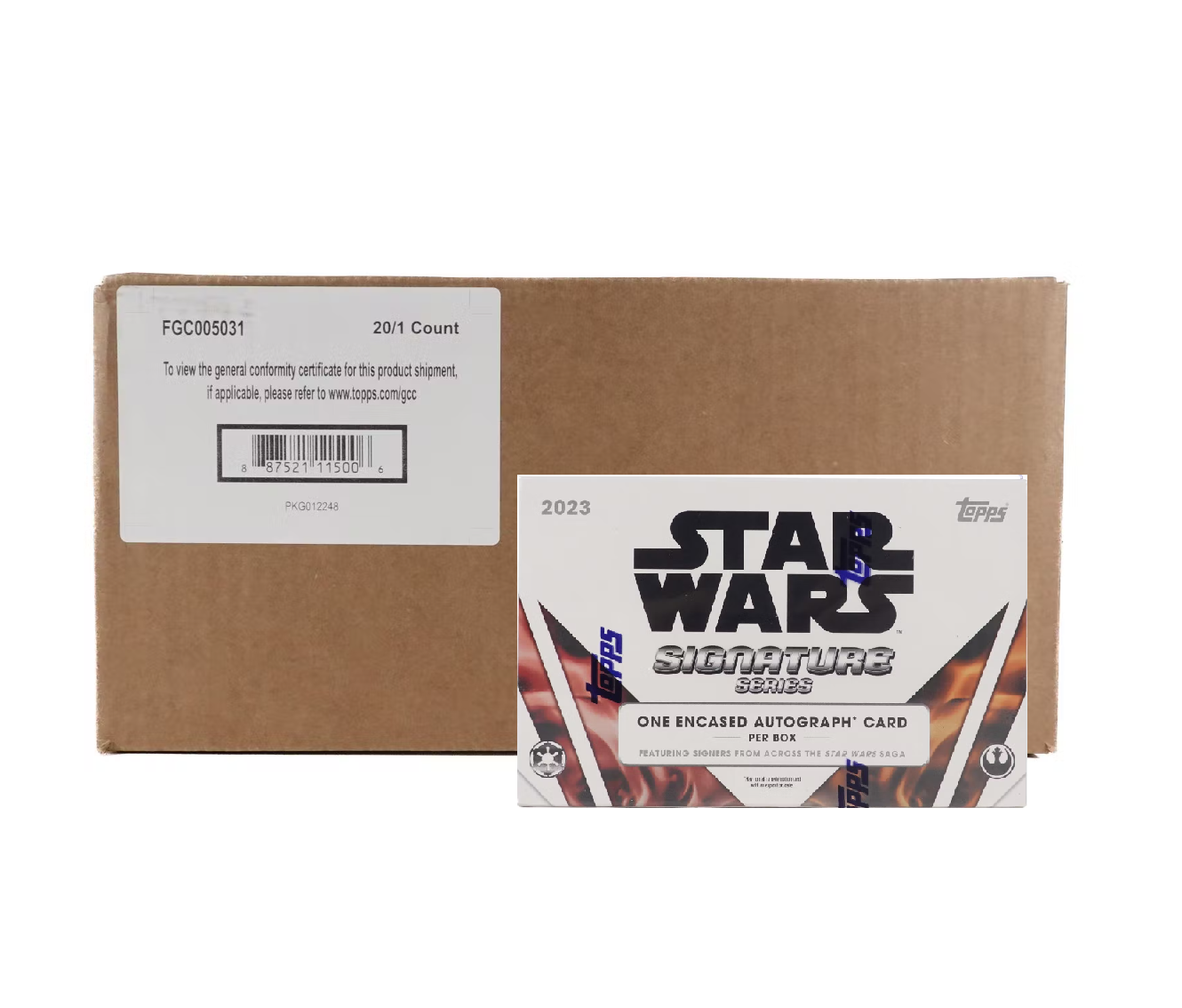 s680129065388134146_p4021_i6_w1330 2023 Topps Star Wars Signature Series Hobby 20-Box Case - Image 1