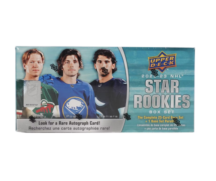 2022-23 Upper Deck NHL Star Rookies Box Set