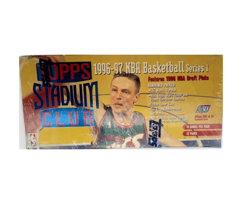 s680129065388134146_p4047_i2_w874 1996-97 Topps Stadium Club Series 1 Basketball Jumbo Box - Image 1