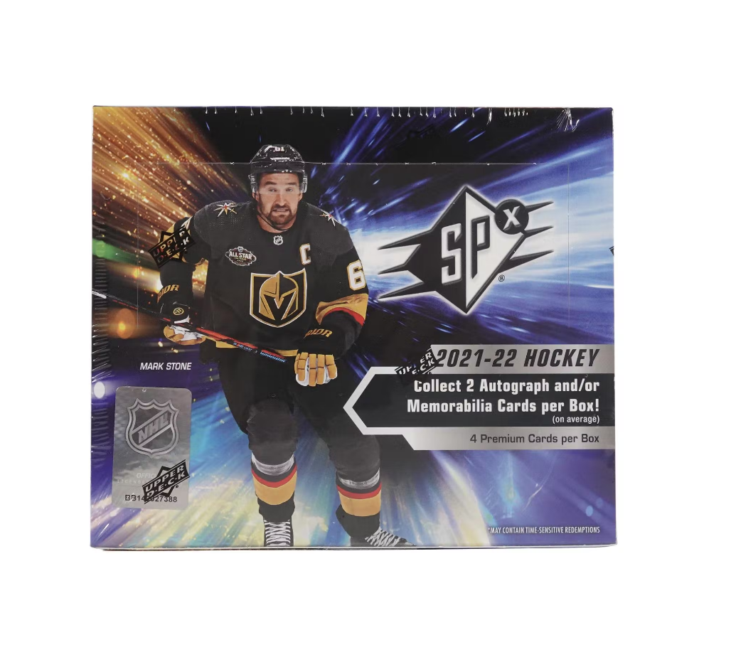 s680129065388134146_p4059_i2_w1028 2021-22 Upper Deck SPX Hockey Hobby Box - Image 1