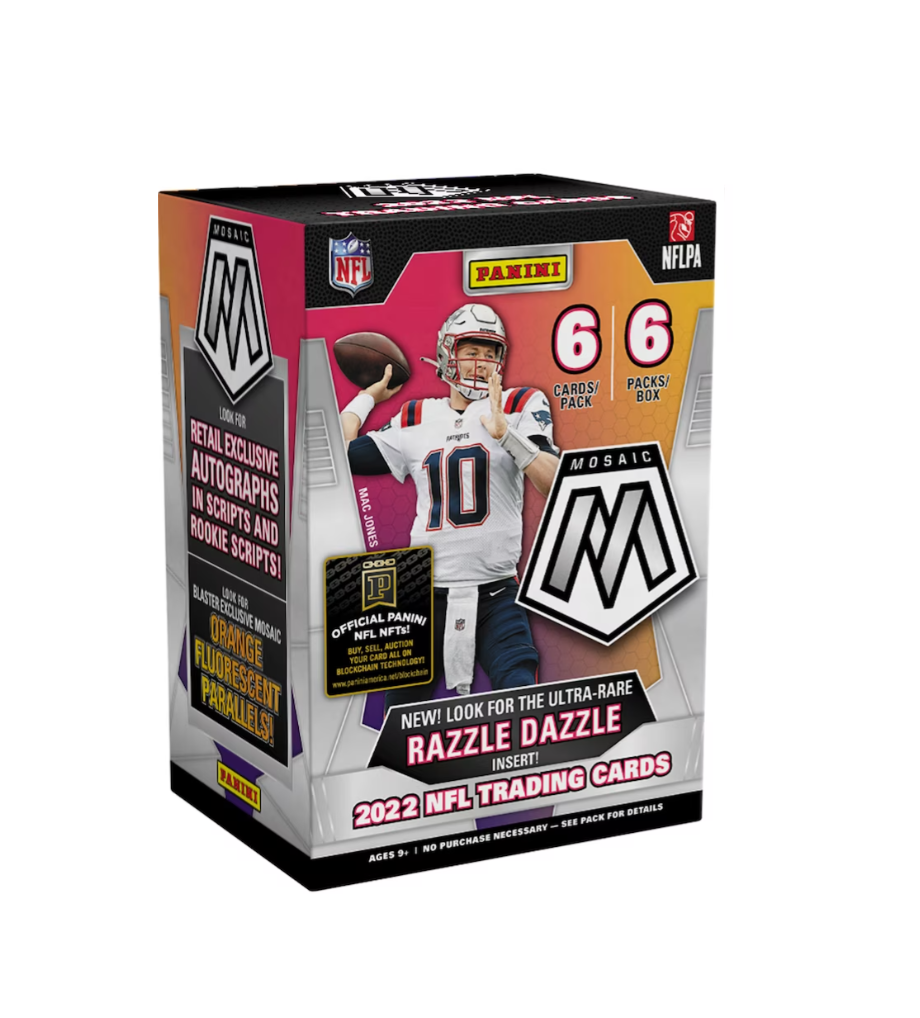 s680129065388134146_p4085_i2_w920 2022 Panini Mosaic Football Blaster Box Fanatics Exclusive - Image 1