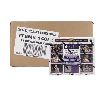 2022-23 Panini Contenders Basketball 12 Box Hobby Case