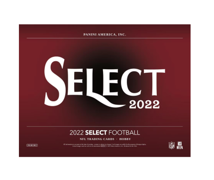 2022 Panini Select Football Hobby 12 Box Case