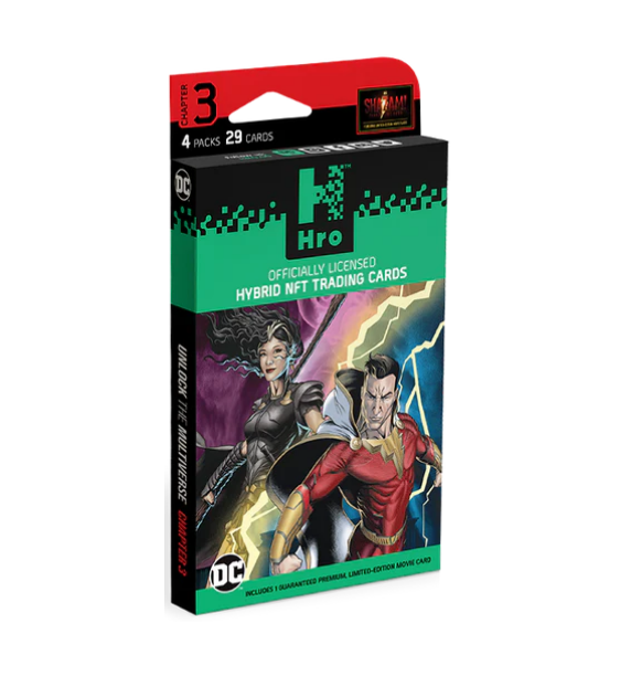 s680129065388134146_p4098_i2_w562 HRO DC Chapter 3 Shazam 4 Pack Premium Booster Box - Image 1
