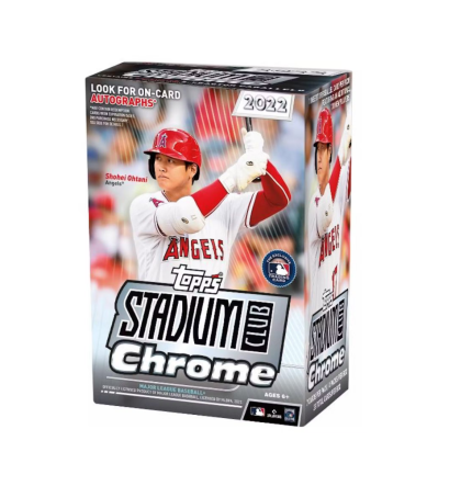 2022 Topps Stadium Club Chrome Blaster Box