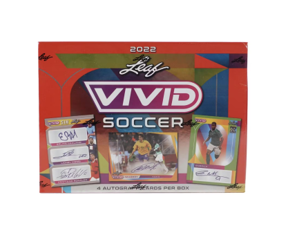 2022 Leaf Vivid Soccer Hobby Box