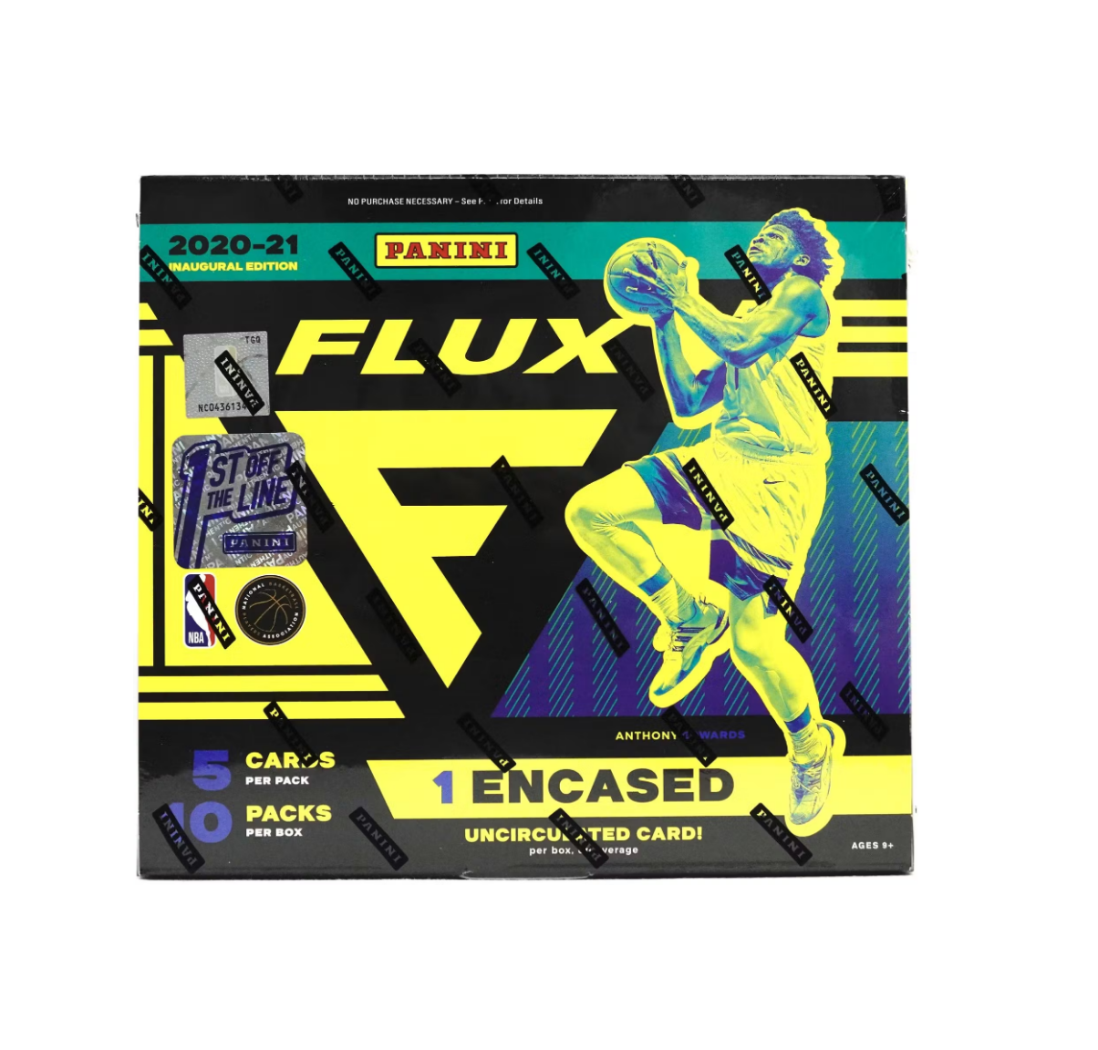 s680129065388134146_p4118_i2_w1204 2020-21 Panini Basketball Flux First Off The Line Hobby Box - Image 1