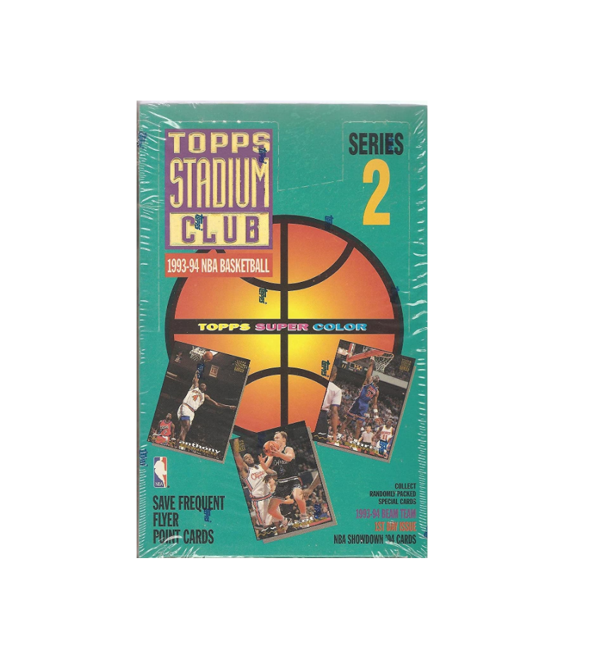 s680129065388134146_p4123_i2_w852 1993-94 Topps Stadium Club Series 2 Wax Box - Image 1