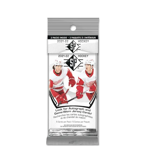 s680129065388134146_p4146_i2_w524 2021-22 Upper Deck Hockey SP Hanger Pack - Image 1