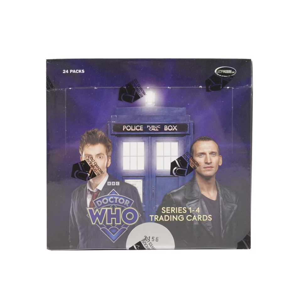 s680129065388134146_p4176_i2_w968 Rittenhouse Doctor Who Series 1-4 Trading Cards Hobby Box - Image 1