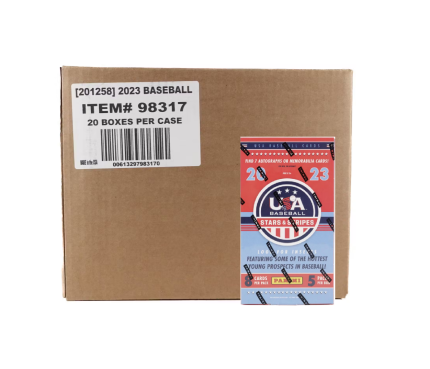 2023 Panini Stars & Stripes USA Baseball Baseball Hobby 20-Box Case