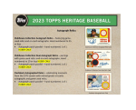 2023 Topps Heritage Baseball Hobby Box - Image 7