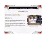 2023 Topps Tribute Baseball Hobby 6 Box Case - Image 2