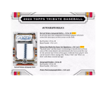 2023 Topps Tribute Baseball Hobby 6 Box Case - Image 4