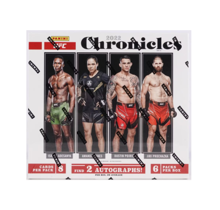 2022 Panini Chronicles UFC Hobby Box
