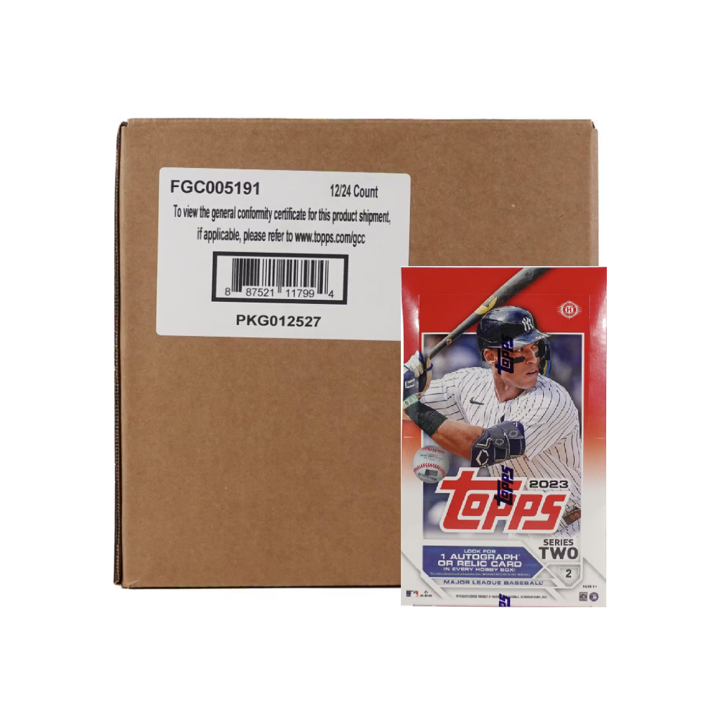 s680129065388134146_p4234_i11_w1036 2023 Topps Series 2 Baseball Hobby 12 Box Case - Image 1
