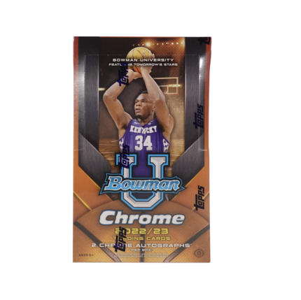 2022-23 Bowman University Chrome Basketball Hobby Box