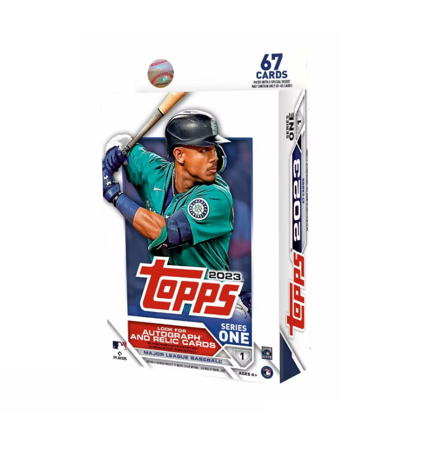 s680129065388134146_p4245_i2_w878 2023 Topps Series 1 Baseball Hanger Box - Image 1
