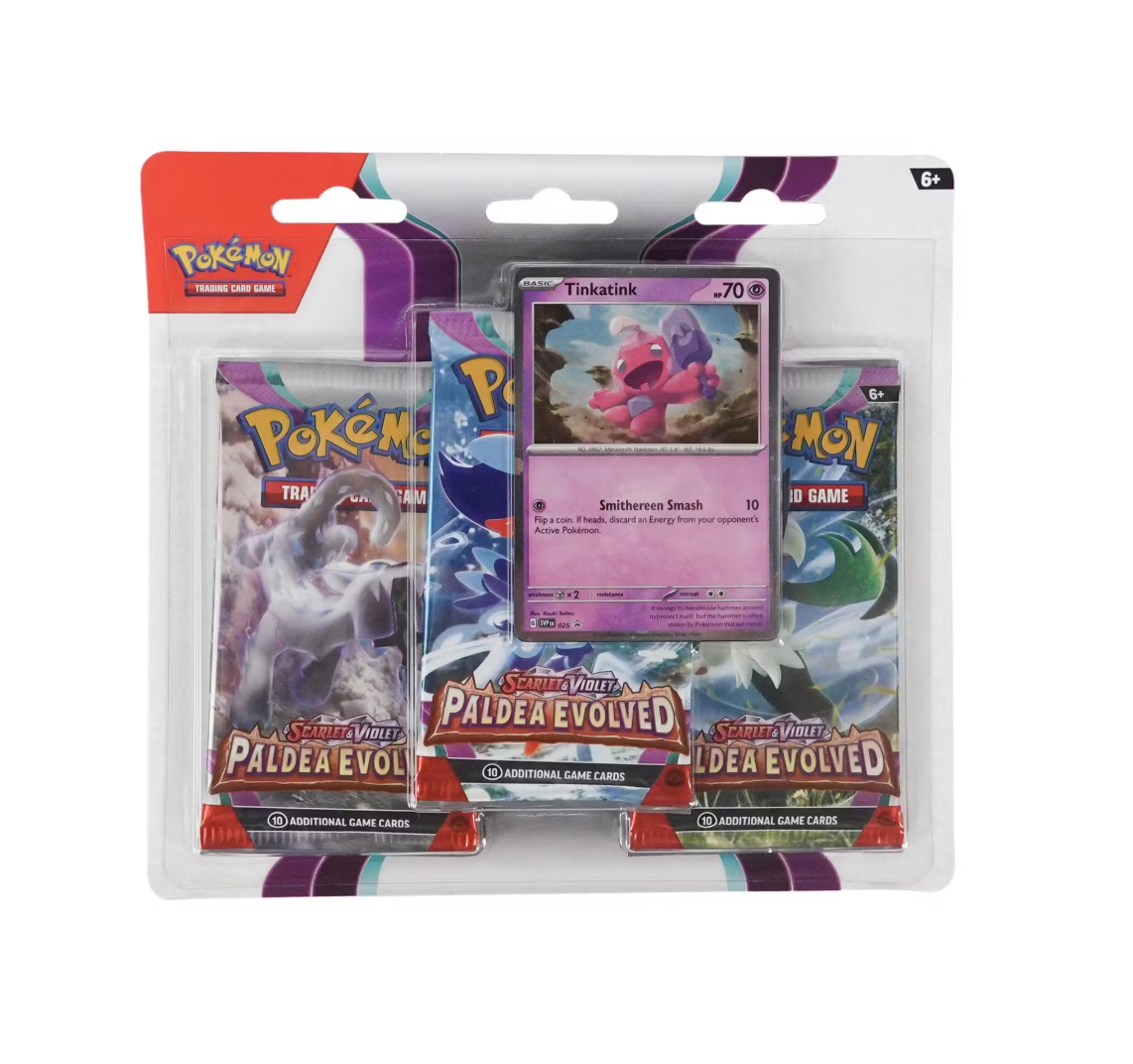 s680129065388134146_p4252_i2_w1142 Pokémon Scarlet and Violet Paldea Evolved 3-Pack Blaster - Image 1