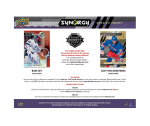2022-23 Upper Deck Synergy Hockey Hobby Box - Image 3