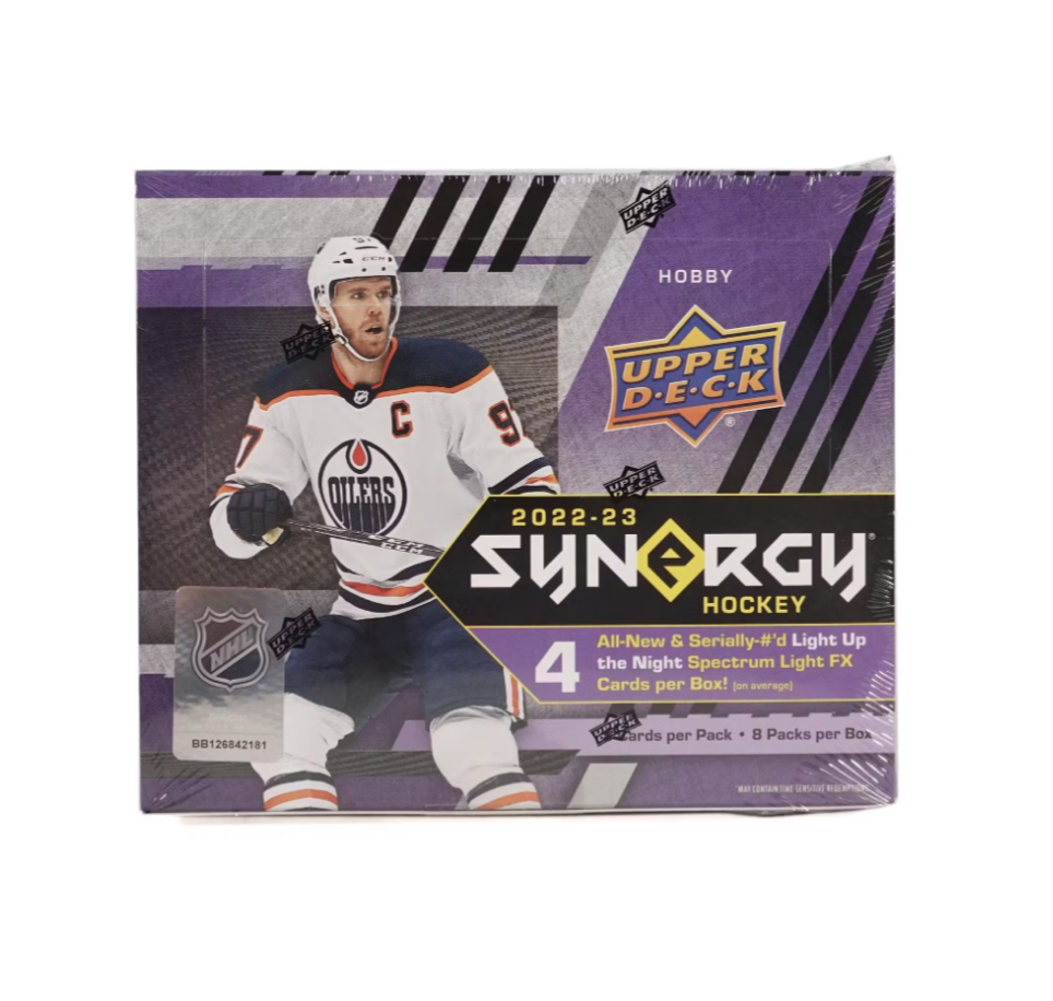 s680129065388134146_p4259_i6_w964 2022-23 Upper Deck Synergy Hockey Hobby Box - Image 1