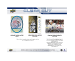 2022-23 Upper Deck Clear Cut Hockey Hobby Box - Image 2