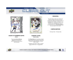 2022-23 Upper Deck Clear Cut Hockey Hobby Box - Image 4