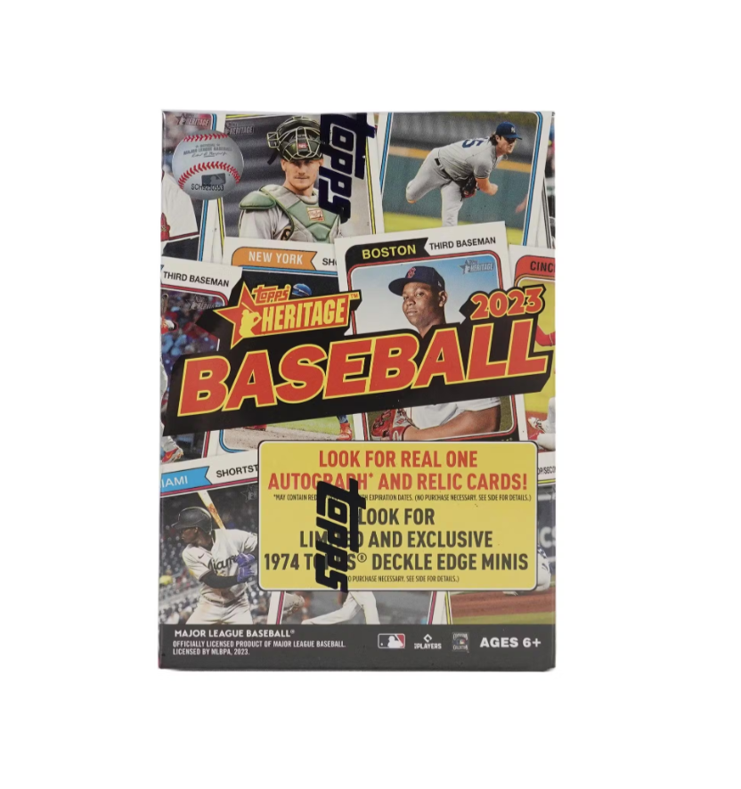 s680129065388134146_p4274_i2_w832 2023 Topps Heritage Baseball Blaster Box - Image 1