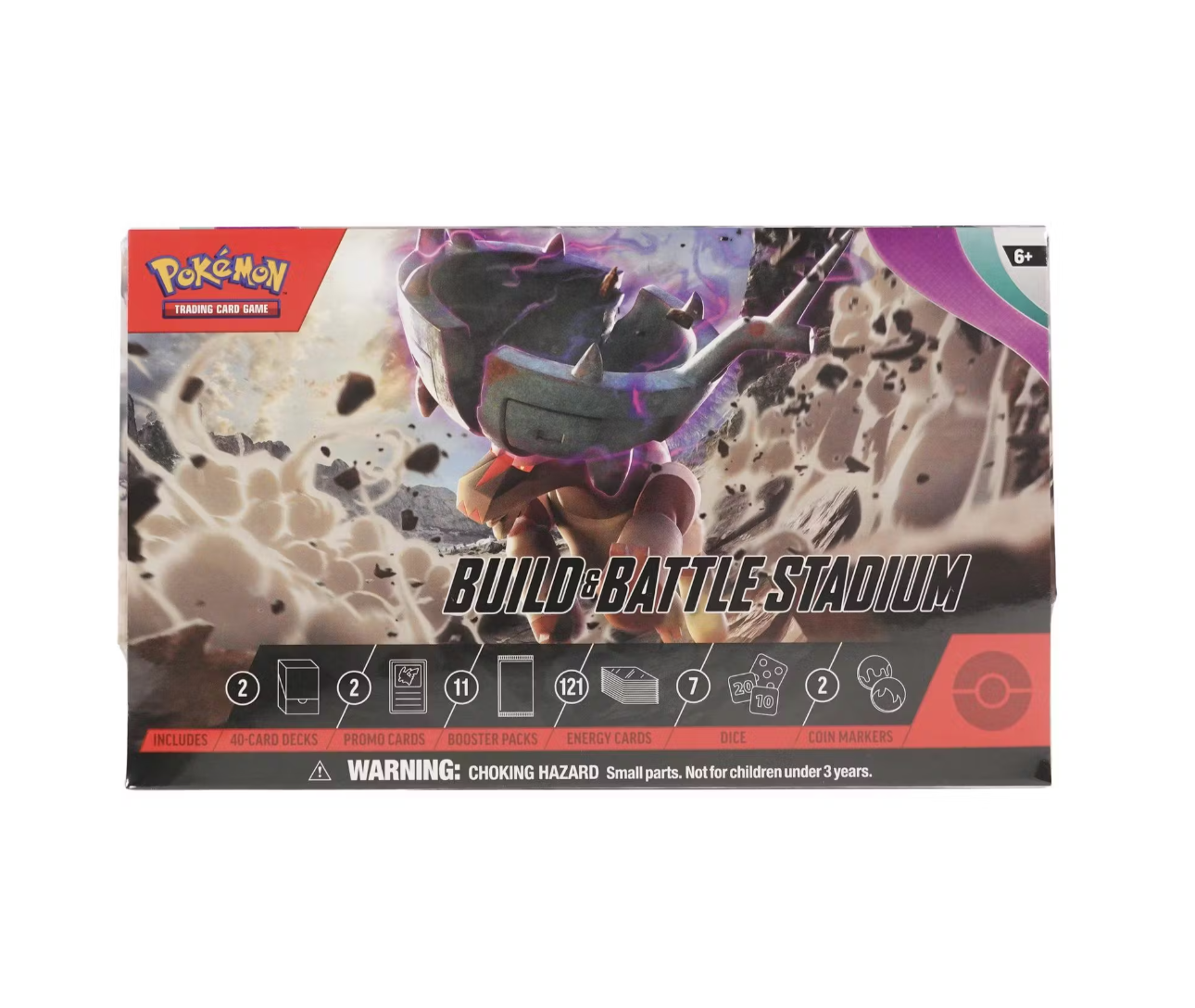 s680129065388134146_p4294_i2_w1290 Pokémon Paldea Evolved Build & Battle Stadium Box - Image 1