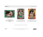 2023 Panini Select UFC Hobby Box - Image 6