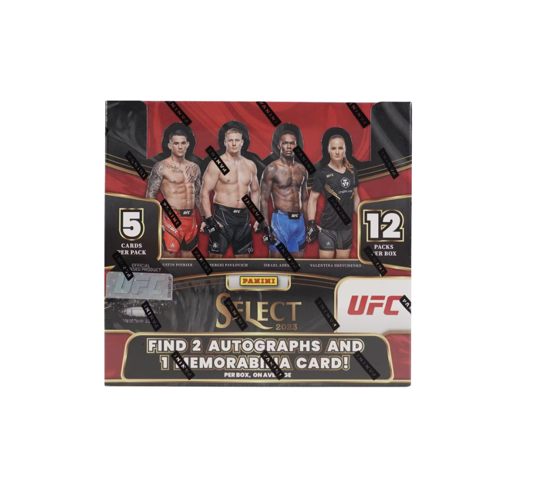 s680129065388134146_p4297_i6_w1080 2023 Panini Select UFC Hobby Box - Image 1
