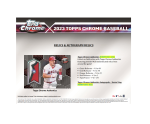 2023 Topps Chrome Baseball Hobby Box - Image 2