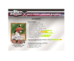 2023 Topps Chrome Baseball Hobby 12 Box Case - Image 6