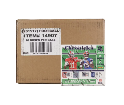2023 Panini Chronicles Draft Picks Football 16-Box Hobby Case