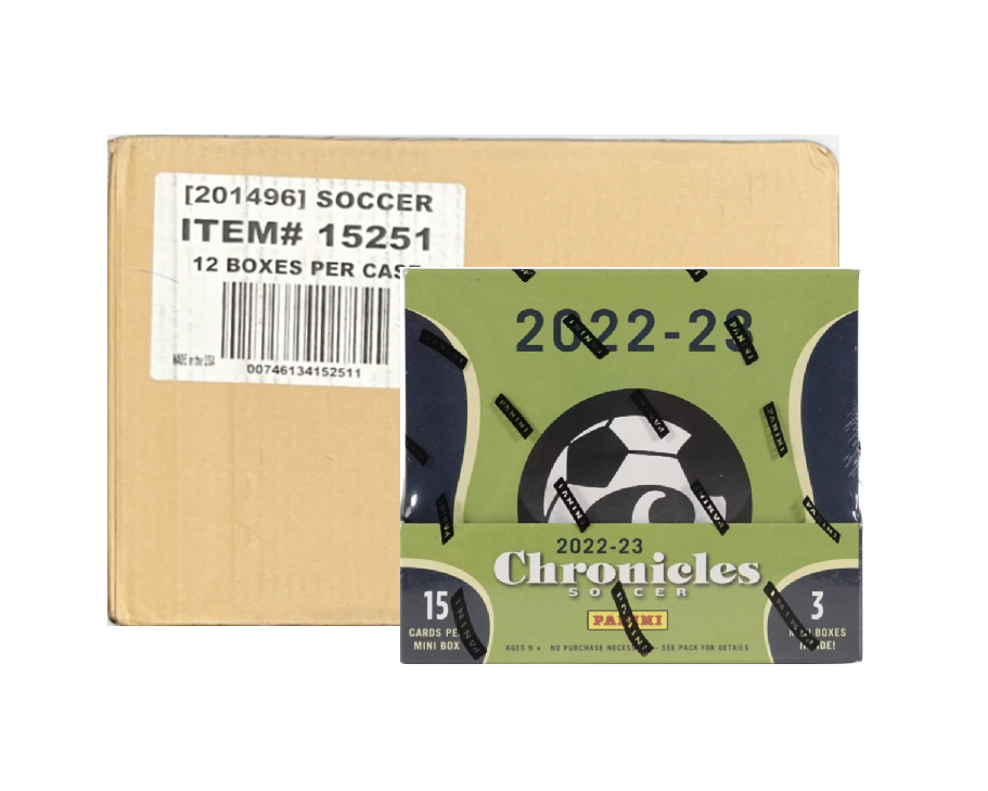 s680129065388134146_p4331_i4_w911 2022-23 Panini Chronicles Soccer 12 Box Hobby Case - Image 1