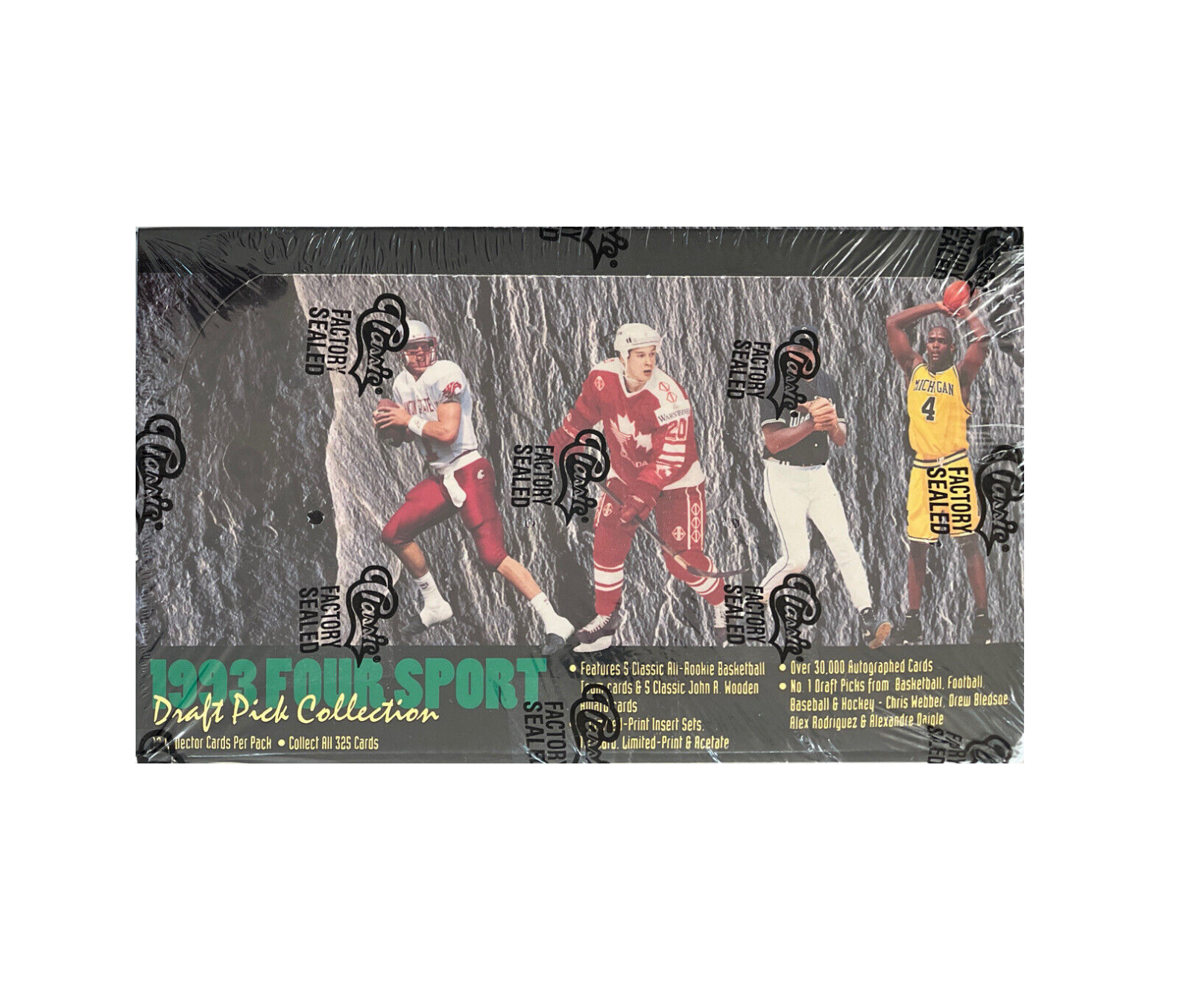 s680129065388134146_p4335_i2_w1606 1993 Classic Four Sport Draft Pick Collection Wax Box - Image 1