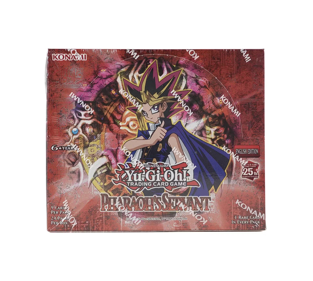 s680129065388134146_p4340_i2_w1064 Yu-Gi-Oh! Pharaoh’s Servant 25th Anniversary Edition Booster Box - Image 1