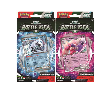 Pokemon Tinkaton Chien-Pao EX Battle Deck