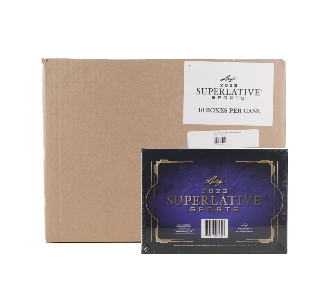 s680129065388134146_p4362_i4_w1142 2023 Leaf Superlative Multi-Sport 10 Box Hobby Case - Image 1