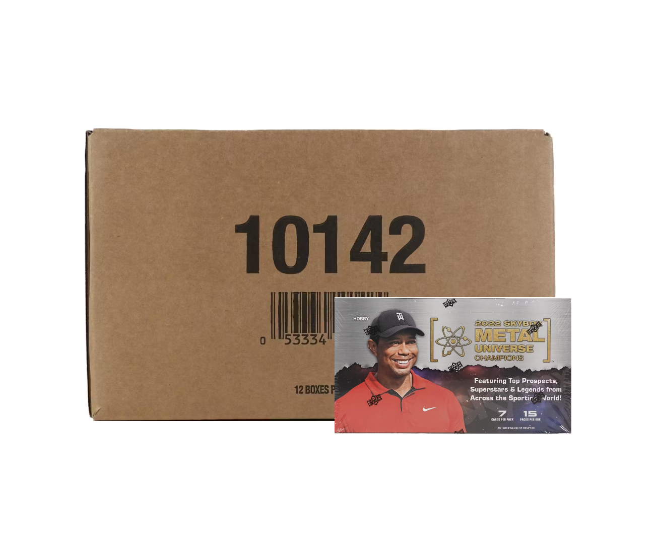 s680129065388134146_p4364_i2_w1306 2022 Upper Deck Skybox Metal Universe Champions Hobby 12-Box Case - Image 1