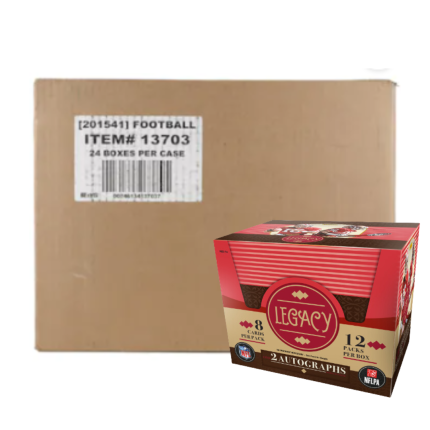 2023 Panini Legacy Football Hobby 24 Box Case