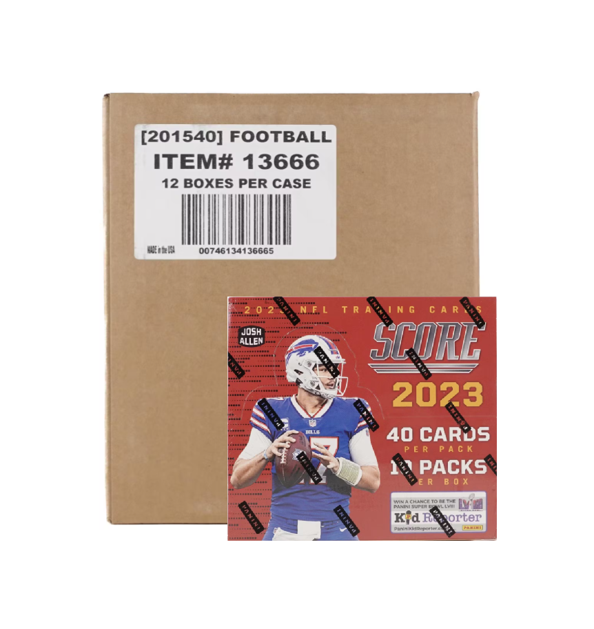 s680129065388134146_p4379_i1_w862 2023 Panini Score Football 12 Box Hobby Case - Image 1