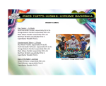 2023 Topps Cosmic Chrome Baseball Hobby Box - Image 4