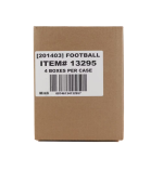 2022 Panini National Treasures Football Hobby 4 Box Case - Image 3