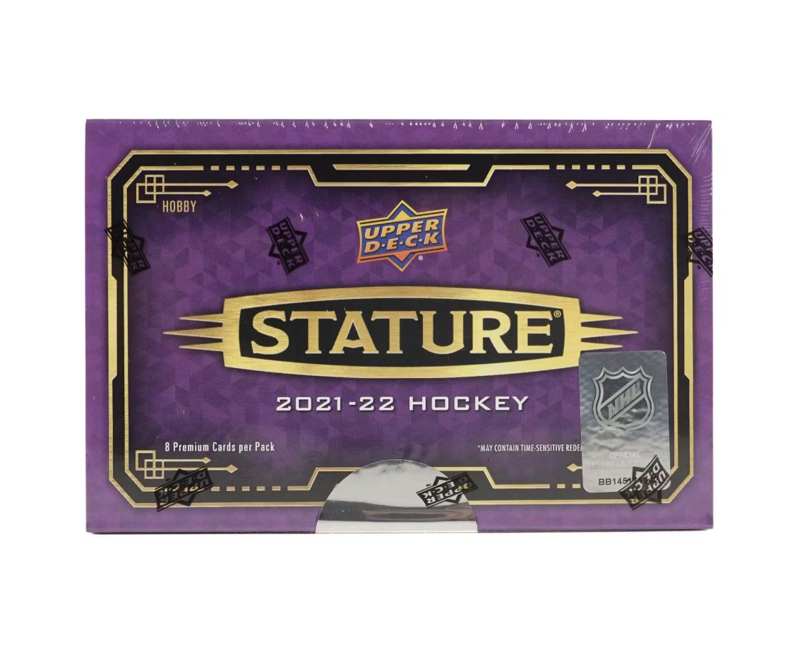 s680129065388134146_p4428_i1_w1146 2021-22 Upper Deck Stature Hockey Hobby Box - Image 1