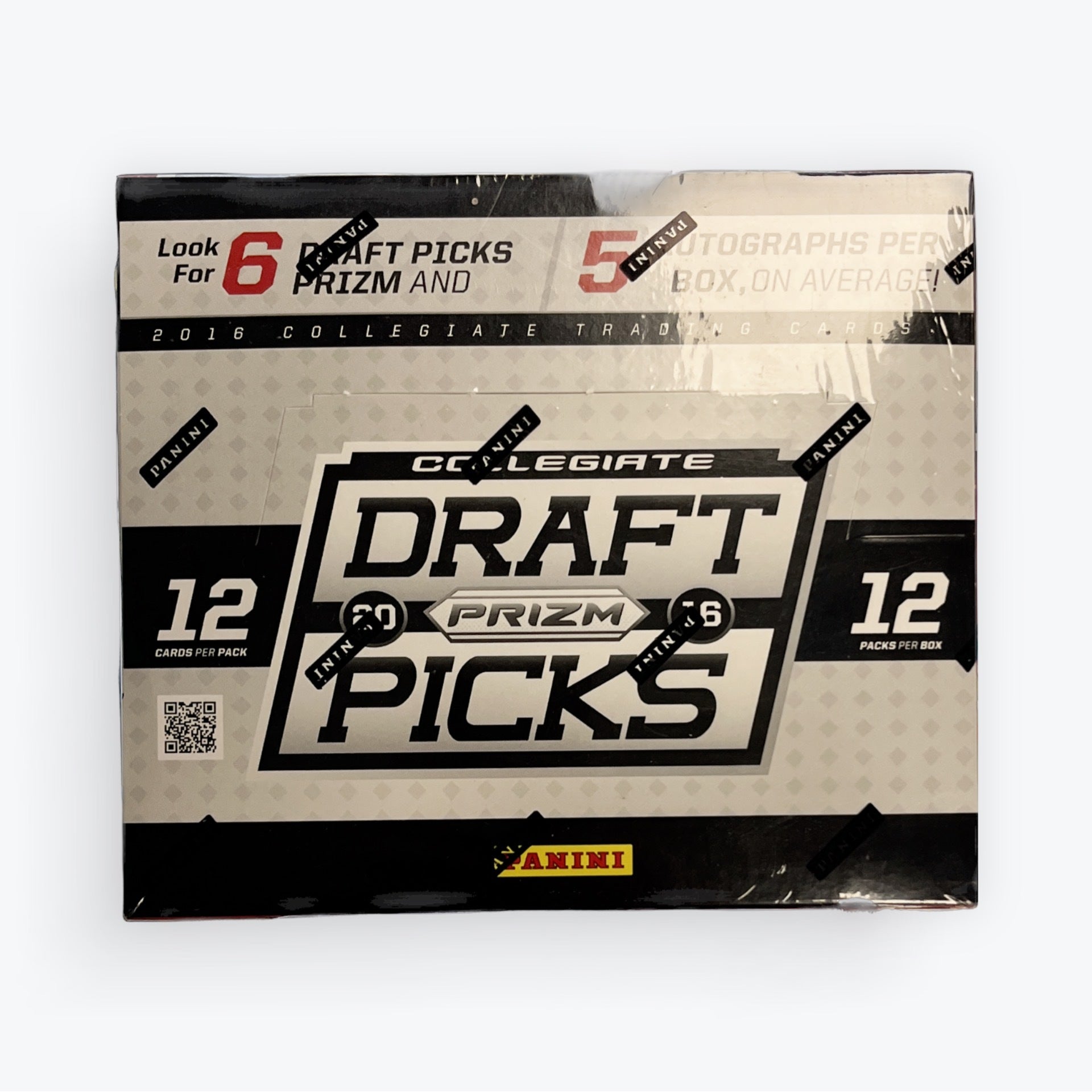 s680129065388134146_p4454_i1_w1920 2016 Panini Prizm Collegiate Draft Picks Football Hobby Box - Image 1