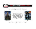2023 Topps Chrome Star Wars Galaxy Hobby Box - Image 5